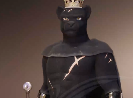 Thumbnail for Wolf King 3D Character for Animated Film Project | Client: Karim | Nutss Animation Studios